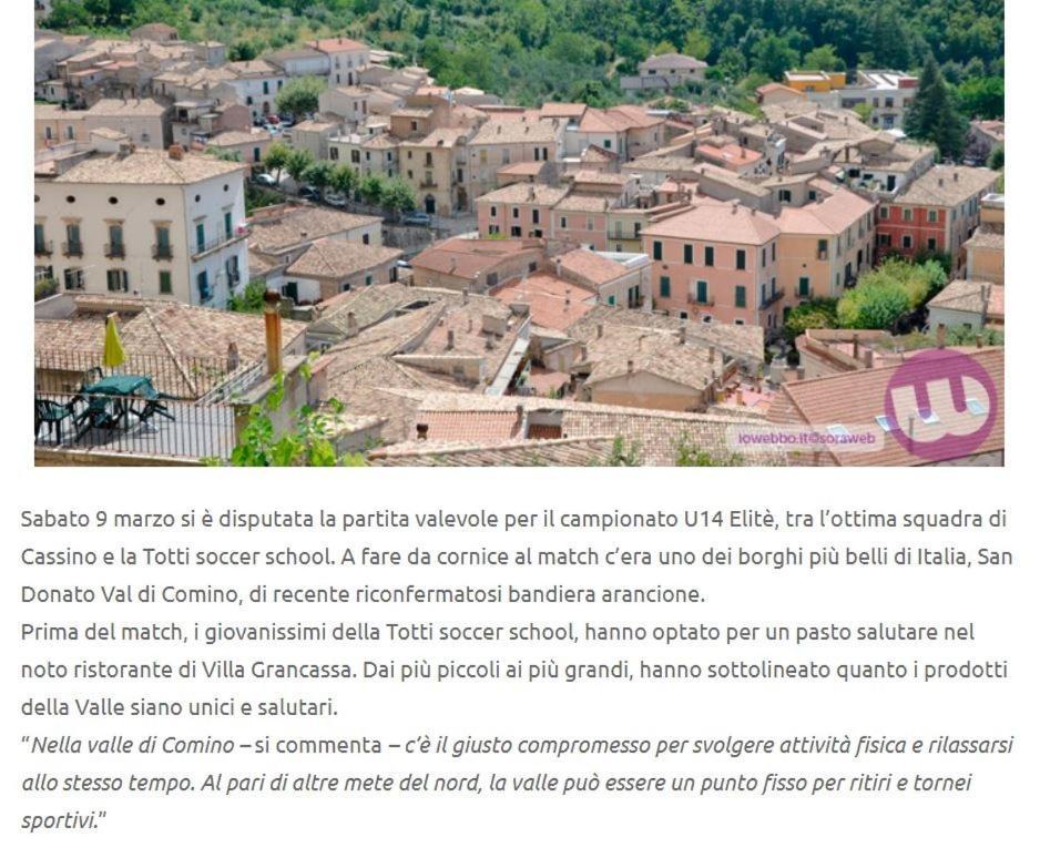 Villagrancassa Hotel Relais サン・ドナート・ヴァル・ディ・コミーノ エクステリア 写真